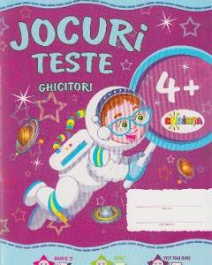 Jocuri. Teste. Ghicitori 4 Ani+ - Inesa Tautu