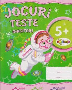 Jocuri. Teste. Ghicitori 5 Ani+ - Inesa Tautu