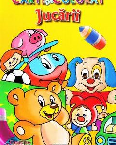 Jucarii - Carte de colorat