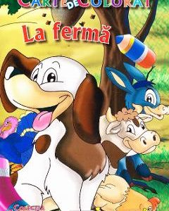 La ferma - Carte de colorat