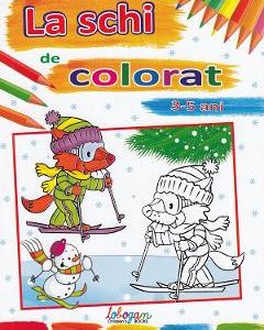 La schi de colorat