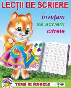 Lectii de scriere: Invatam sa scriem cifrele