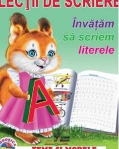 Lectii de scriere. Invatam sa scriem literele