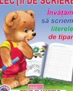 Lectii de scriere. Invatam sa scriem literele de tipar