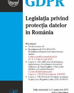 Legislatia privind protectia datelor in Romania