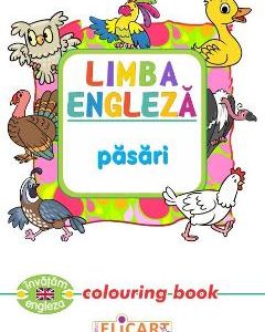 Limba engleza: Pasari (Colouring Book)