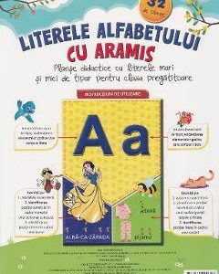Literele alfabetului cu Aramis (32 de planse)