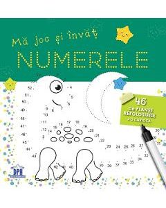 Ma joc si invat numerele. 46 de planse refolosibile + o carioca