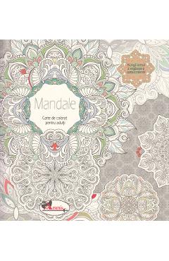 Mandale. Carte de colorat pentru adulti