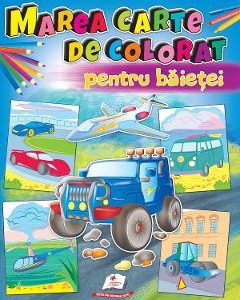 Marea carte de colorat pentru baietei