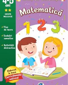 Matematica: 4-5 ani grupa mijlocie. Invat la gradi