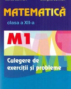 Matematica - Clasa 12 M1 - Culegere de exercitii si probleme - Marius Burtea