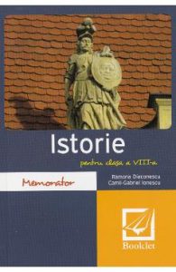 Memorator de istorie - Clasa 8 - Ramona Diaconescu, Manuale Carte Scolara