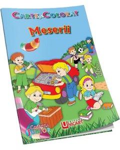 Meserii. Carte de colorat