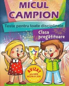Micul campion - Clasa pregatitoare - Maria Alexandru