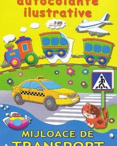 Mijloace de transport. Autocolante ilustrative