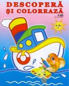 Mijloace de transport. Descopera si coloreaza