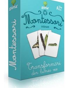 Montessori. Ordonare: Transformari din lumea vie