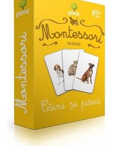 Montessori. Vocabular: Caini si pisici