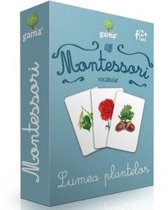 Montessori. Vocabular: Lumea plantelor