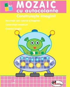 Mozaic cu autocolante: Construieste imagini!