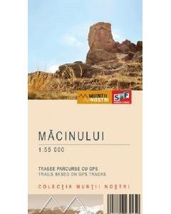 Muntii Macinului. Harta de drumetie. Muntii nostri