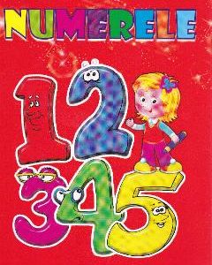 Numerele - Carte de colorat