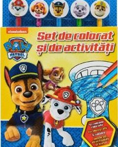 Patrula catelusilor. Set de colorat si de activitati