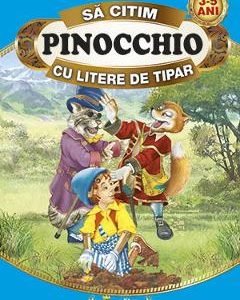 Pinocchio - Sa citim cu litere de tipar