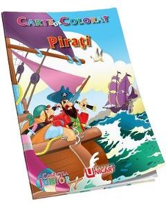 Pirati. Carte de colorat