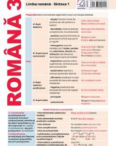 Plansa Romana 3. Limba romana: Sintaxa 1