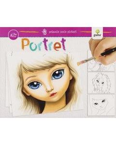 Primele mele picturi. Portret