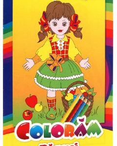 Privim si coloram. Coloram papusi