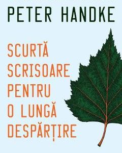 Scurta scrisoare pentru o lunga despartire - Peter Handke