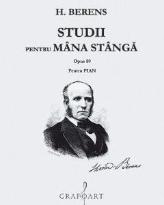 Studii pentru mana stanga. Opus 89 pentru pian - H. Berens