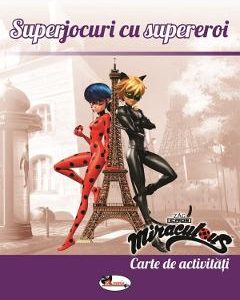 Superjocuri cu supereroi. Carte de activitati