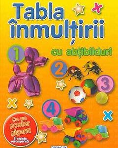 Tabla inmultirii cu abtibilduri