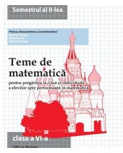 Teme de matematica clasa 6 sem 2 - Petrus Alexandrescu