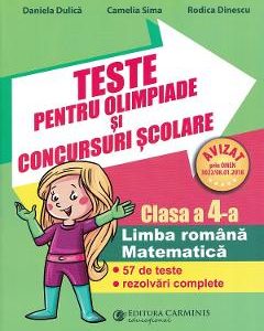 Teste pentru olimpiade si concursuri scolare. Limba romana