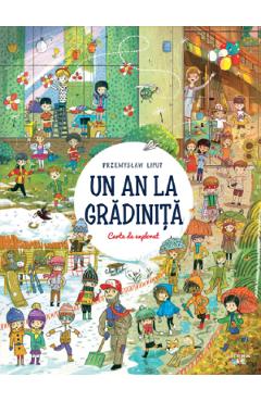 Un an la gradinita – carte de explorat pentru copii