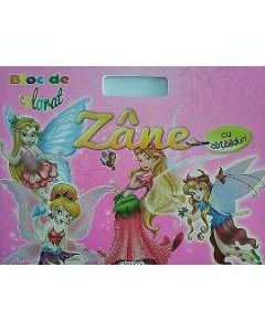 Zane. Bloc de colorat cu abtibilduri